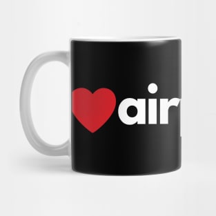 I Love Airplanes Mug